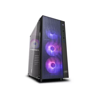 DeepCool Matrexx 55 Mesh ADD-RGB 4F Midi Tower Fekete