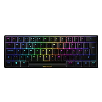   Sharkoon SGK50 S4 billentyűzet Játék USB QWERTY Olasz Fekete