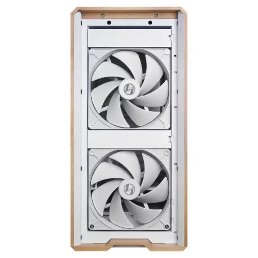 Lian Li Lancool LAN217W Midi Tower Fehér, Fa