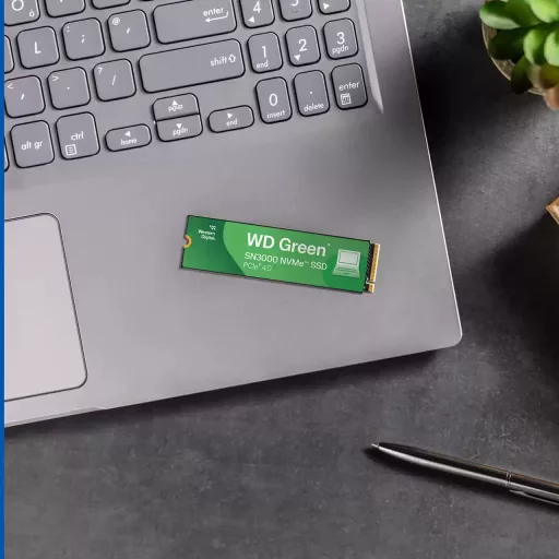 SanDisk Green WD SN3000 NVMe 500 GB M.2 PCI Express 4.0 QLC 3D NAND
