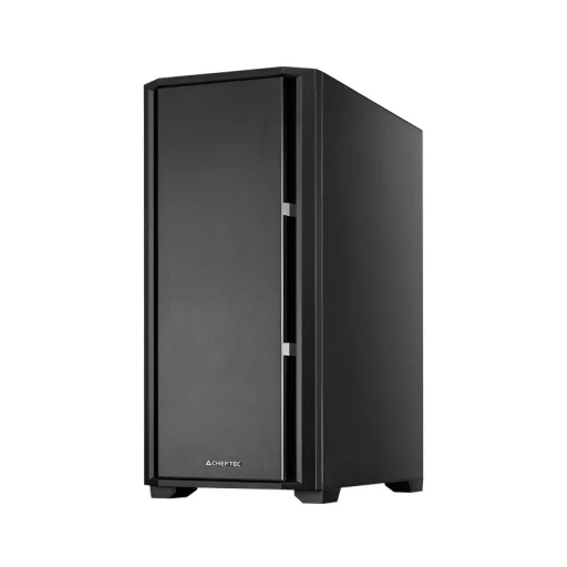 Chieftec AS-02B-TG-OP Midi Tower Fekete