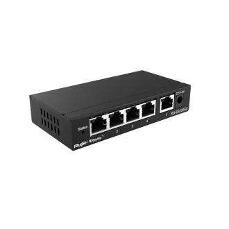   Ruijie Networks RG-ES205GC hálózati kapcsoló Vezérelt L2 Gigabit Ethernet (10/100/1000) Fekete