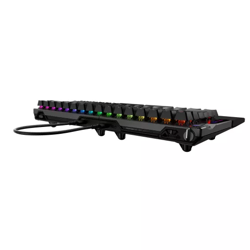 ASUS ROG Falcata billentyűzet Játék USB + RF Wireless + Bluetooth QWERTZ Német Fekete