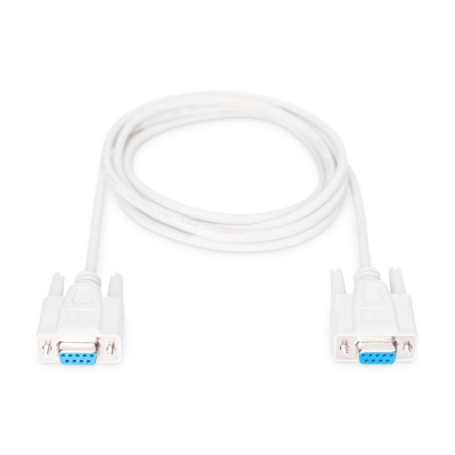 Digitus AK-610106-020-E soros kábel Bézs 2 M D-Sub9