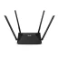 ASUS RT-AX53U vezetéknélküli router Gigabit Ethernet Kétsávos (2,4 GHz / 5 GHz) Fekete