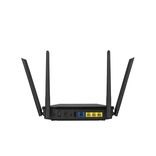 ASUS RT-AX53U vezetéknélküli router Gigabit Ethernet Kétsávos (2,4 GHz / 5 GHz) Fekete