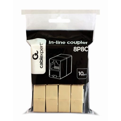 Gembird TA-350/10 csatlakozó átlakító 8P8C RJ-45 Bézs