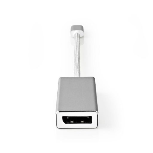 Nedis CCTB64450AL02 video átalakító kábel 0,2 M USB C-típus DisplayPort Ezüst