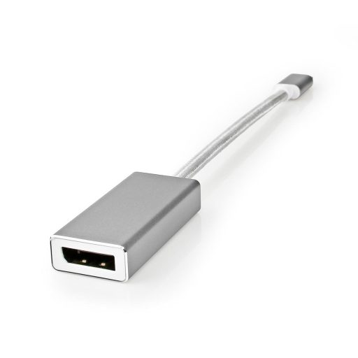 Nedis CCTB64450AL02 video átalakító kábel 0,2 M USB C-típus DisplayPort Ezüst