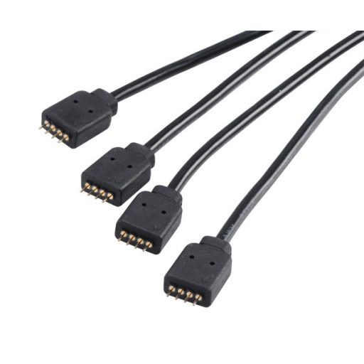 Akasa AK-CBLD04-50BK alkatrész vagy tartozék számítógép hűtésrendszerhez Hosszabbító