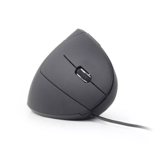 Gembird MUS-ERGO-01 egér Irodai Jobbkezes USB A típus Optikai 3200 DPI