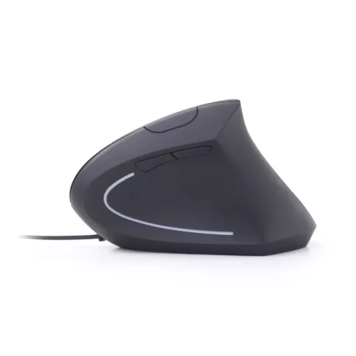 Gembird MUS-ERGO-01 egér Irodai Jobbkezes USB A típus Optikai 3200 DPI