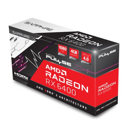 Sapphire PULSE 11315-01-20G AMD Radeon RX 6400 4 GB GDDR6