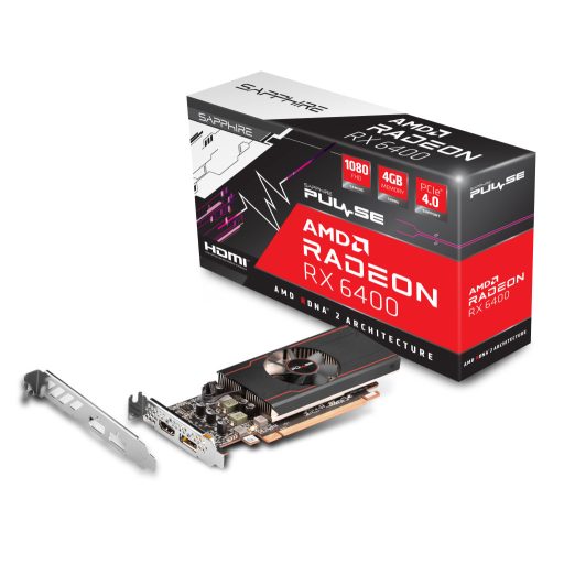 Sapphire PULSE 11315-01-20G AMD Radeon RX 6400 4 GB GDDR6