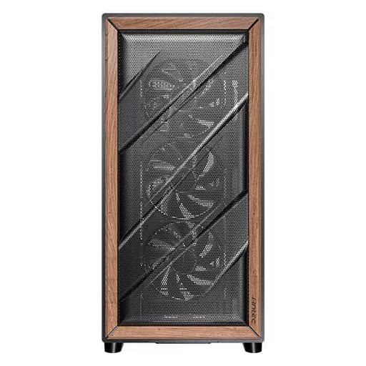 Antec 0-761345-10133-2 Midi Tower Fekete, Fa