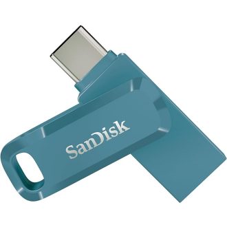  SanDisk Ultra Dual Drive Go USB 64GB USB flash meghajtó USB Type-A / USB Type-C 3.2 Gen 1 (3.1 Gen 1) Kék