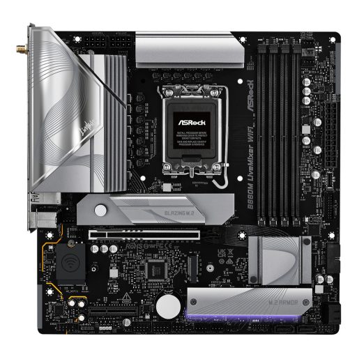 Asrock B860M LiveMixer WiFi Intel B860 LGA 1851 (Socket V1) Micro ATX