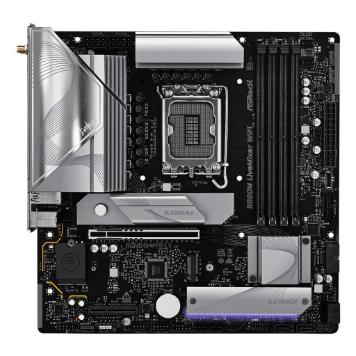 Asrock B860M LiveMixer WiFi Intel B860 LGA 1851 (Socket V1) Micro ATX