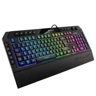   Sharkoon Skiller SGK5 billentyűzet Játék USB QWERTZ Német Fekete