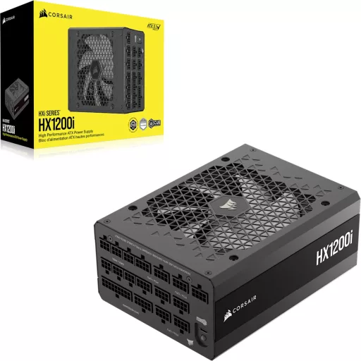 Corsair HX1200 1200 W 24-pin ATX ATX Fekete