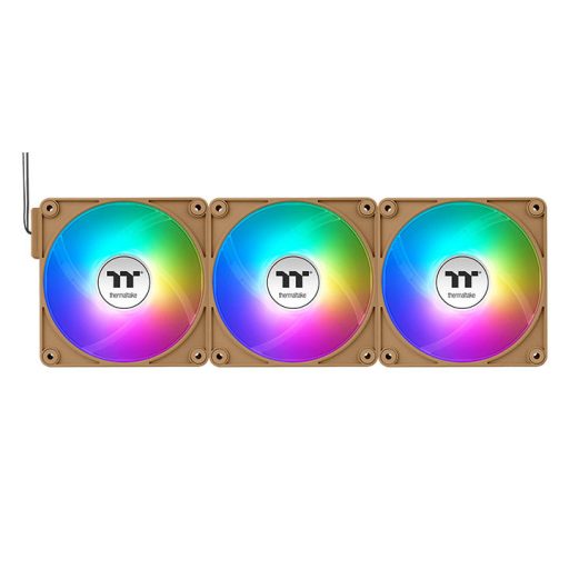 Thermaltake CT140 EX Reverse ARGB Sync PC 14 cm Barna, Homok 3 db