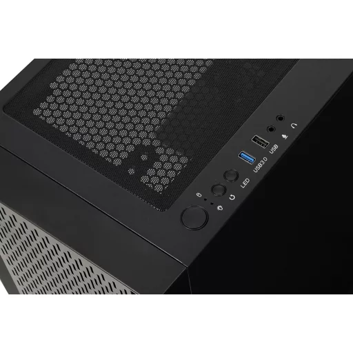 iBox CETUS 903 Midi Tower Fekete