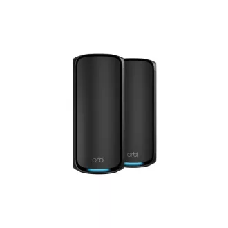   NETGEAR Orbi 970 Series Quad-Band WiFi 7, 2-Pack Quad-band (2.4 GHz / 5 GHz-1 / 5 GHz-2 / 6 GHz) Wi-Fi 6 (802.11ax) Fekete 3 Belső
