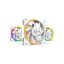 be quiet! Light Wings White | 120mm PWM Triple Pack 12 cm Fehér 3 db