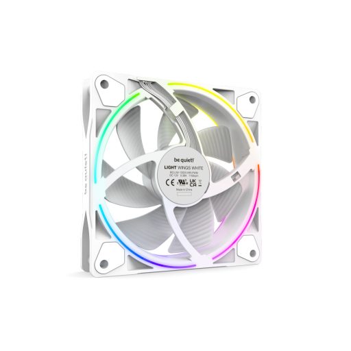 be quiet! Light Wings White | 120mm PWM Triple Pack 12 cm Fehér 3 db