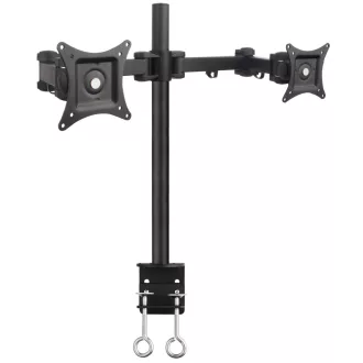   Techly ICA-LCD 482-D asztali TV konzol 68,6 cm (27") Fekete