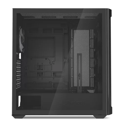 Sharkoon AK4W RGB Strip Midi Tower Fekete