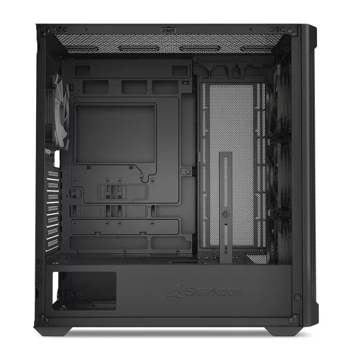Sharkoon AK4W RGB Strip Midi Tower Fekete