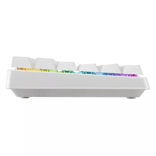 CHERRY XTRFY K33 Compact Wireless billentyűzet Játék USB + RF Wireless + Bluetooth QWERTZ Német Fehér