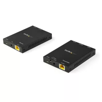  StarTech.com ST121HD20V audió/videó jeltovábbító AV adó- és vevőegység Fekete