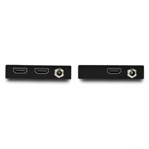 StarTech.com ST121HD20V audió/videó jeltovábbító AV adó- és vevőegység Fekete