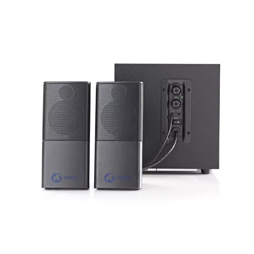 Nedis GSPR10021BK hangfalszett 11 W Otthoni Fekete 2.1 csatornák