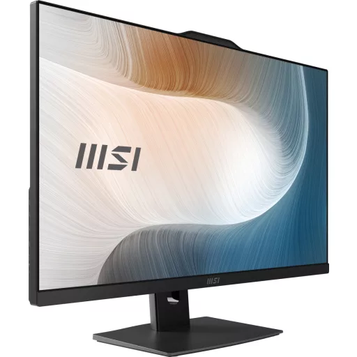 MSI Modern AM272P 12M-1063AT Intel® Core™ i5 i5-1235U 68,6 cm (27") 1920 x 1080 pixelek All-in-One számítógép 16 GB DDR4-SDRAM 512 GB SSD Windows 11 Home Wi-Fi 6E (802.11ax) Fekete