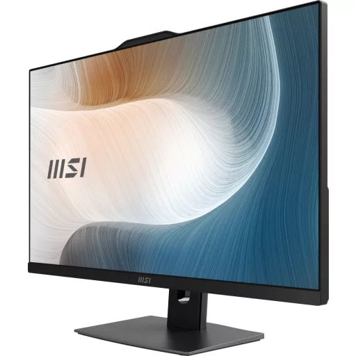 MSI Modern AM272P 12M-1063AT Intel® Core™ i5 i5-1235U 68,6 cm (27") 1920 x 1080 pixelek All-in-One számítógép 16 GB DDR4-SDRAM 512 GB SSD Windows 11 Home Wi-Fi 6E (802.11ax) Fekete