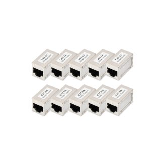 Digitus DN-93905-10 csatlakozó átlakító RJ-45 Ezüst