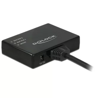 DeLOCK 87700 videó elosztó HDMI 2x HDMI