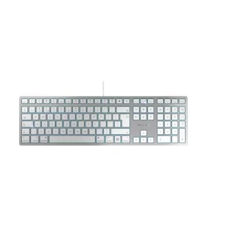   CHERRY KC 6000C FOR MAC billentyűzet Univerzális USB QWERTY Angol Ezüst