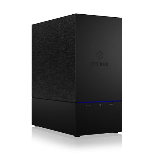 ICY BOX IB-RD3621U3 HDD/SSD ház Fekete 3.5"