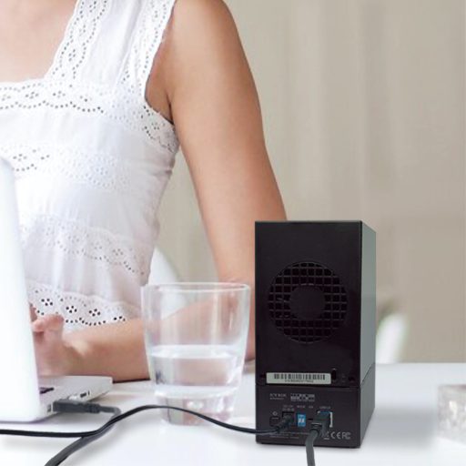 ICY BOX IB-RD3621U3 HDD/SSD ház Fekete 3.5"