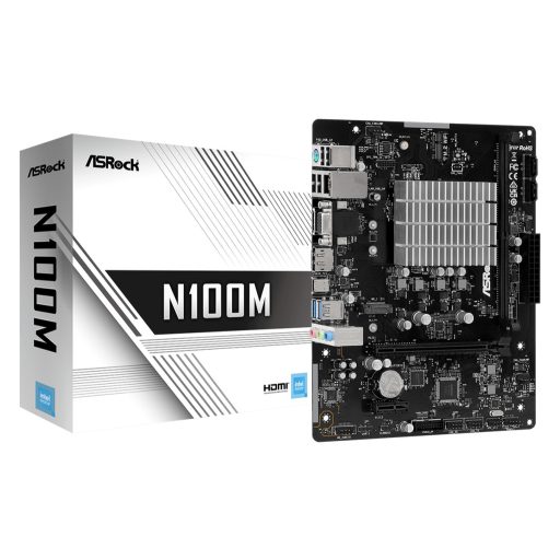 Asrock N100M NA (integrált CPU) Micro ATX
