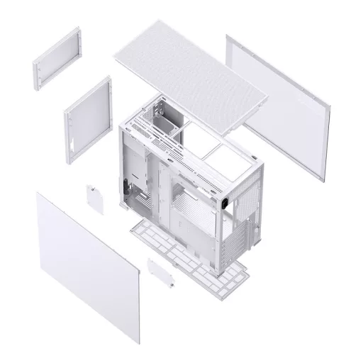 Jonsbo D41 MESH Midi Tower Fehér