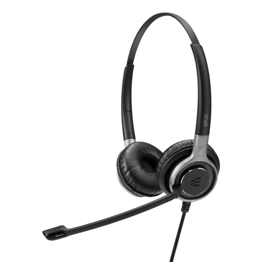 EPOS IMPACT SC 660 Headset Vezetékes Fejpánt Hívás/zene Fekete, Ezüst