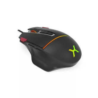  KRUX Fuze Pro egér Játék Jobbkezes USB A típus Optikai 12000 DPI
