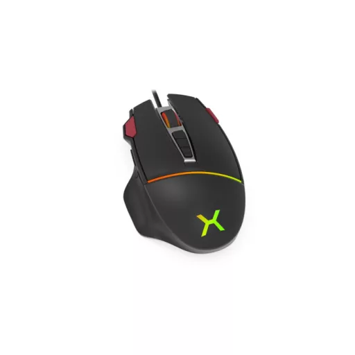KRUX Fuze Pro egér Játék Jobbkezes USB A típus Optikai 12000 DPI