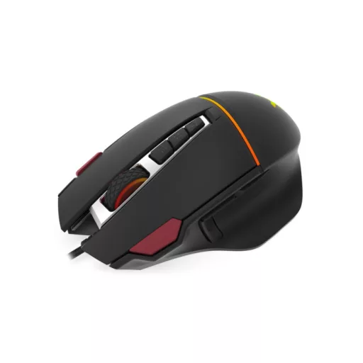 KRUX Fuze Pro egér Játék Jobbkezes USB A típus Optikai 12000 DPI