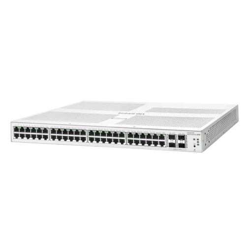 HPE Aruba Networking Networking Instant On Switch 48p Gigabit 4p SFP+ 1930 Vezérelt L2/L3/L4 Gigabit Ethernet (10/100/1000) 1U Fehér